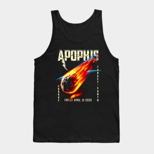 Apophis Asteroid 99942 Target Earth 2029 Apophis Encounter Tank Top